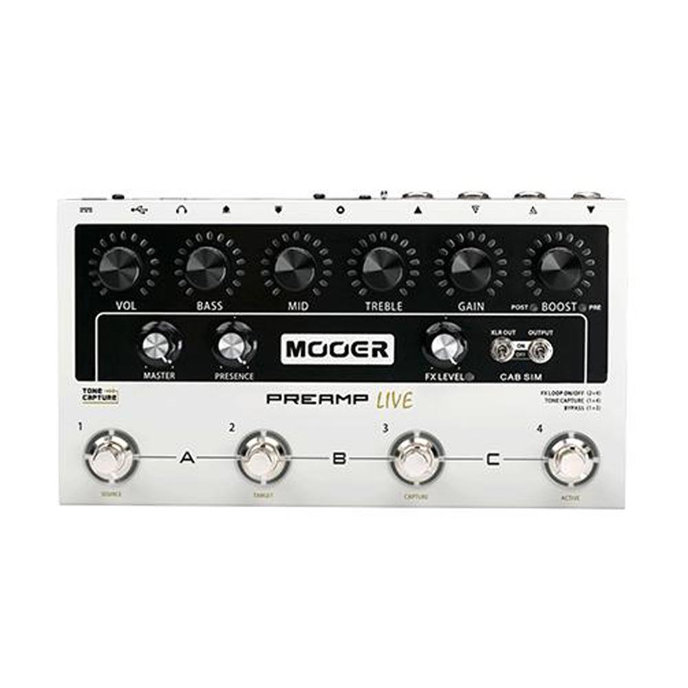 Mooer Preamp Live Digital Multi Effects Pedal