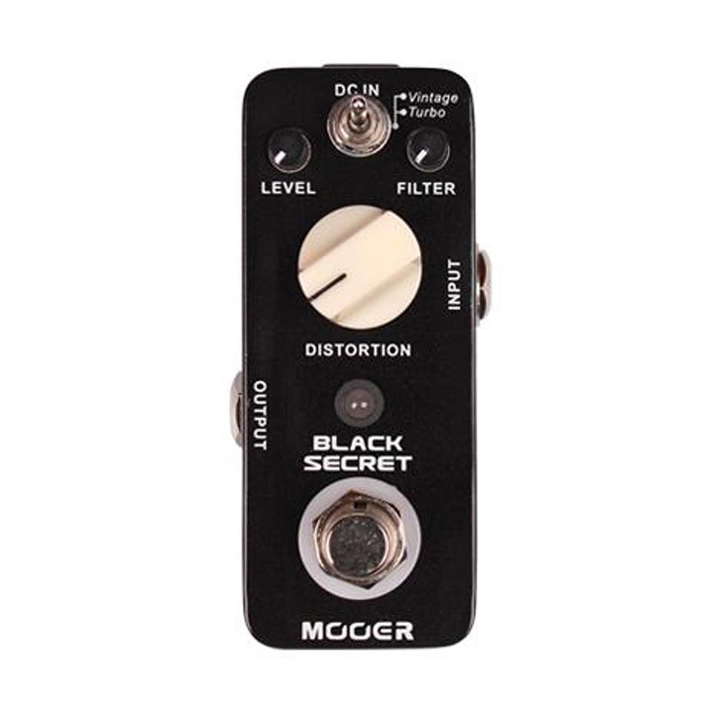 Mooer Black Secret Distortion Effects Pedal
