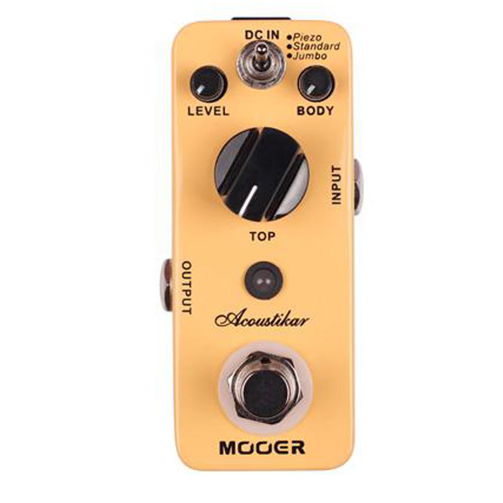 Mooer Acoustikar Acoustic Guitar Simulation Effects Pedal