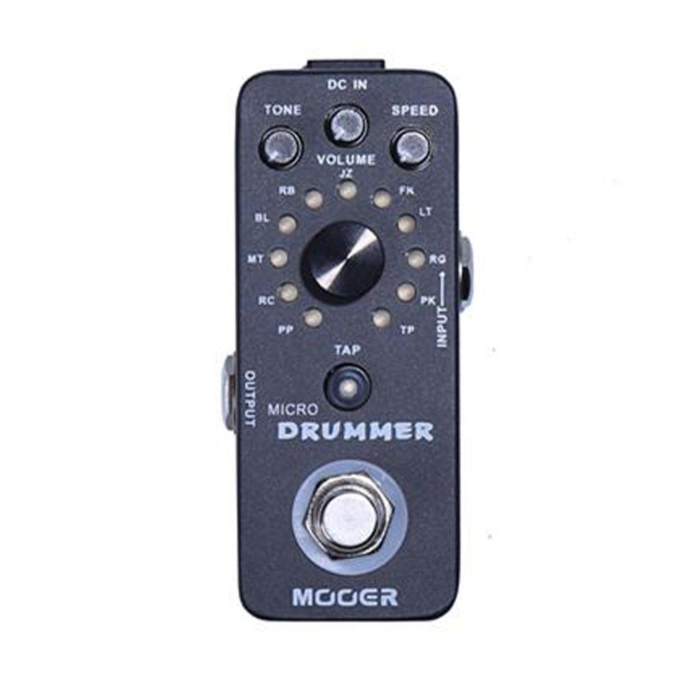 Mooer Micro Drummer Digital Drum Machine Effects Pedal
