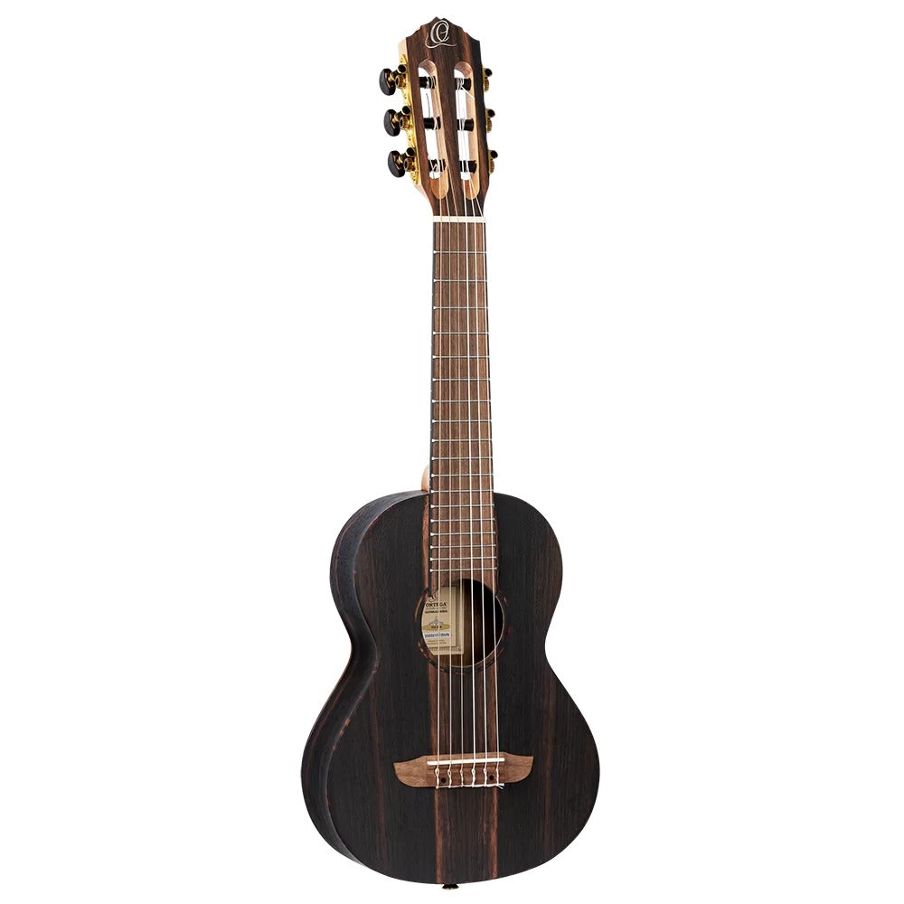 Ortega RGL5EB Mini Travel Series Ebony Acoustic Guitarlele - Natural