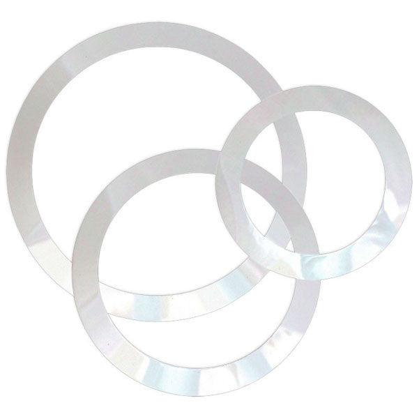 Remo DM057900 5inch, 7inch & 9inch White DynamO Bass Drum Head Cutting pack