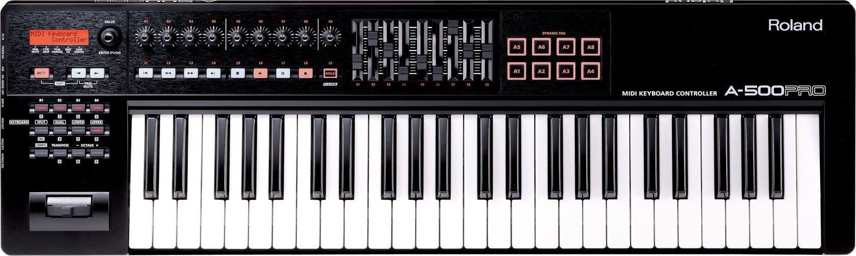 Roland A-500PRO-R MIDI 49-key Keyboard Controller