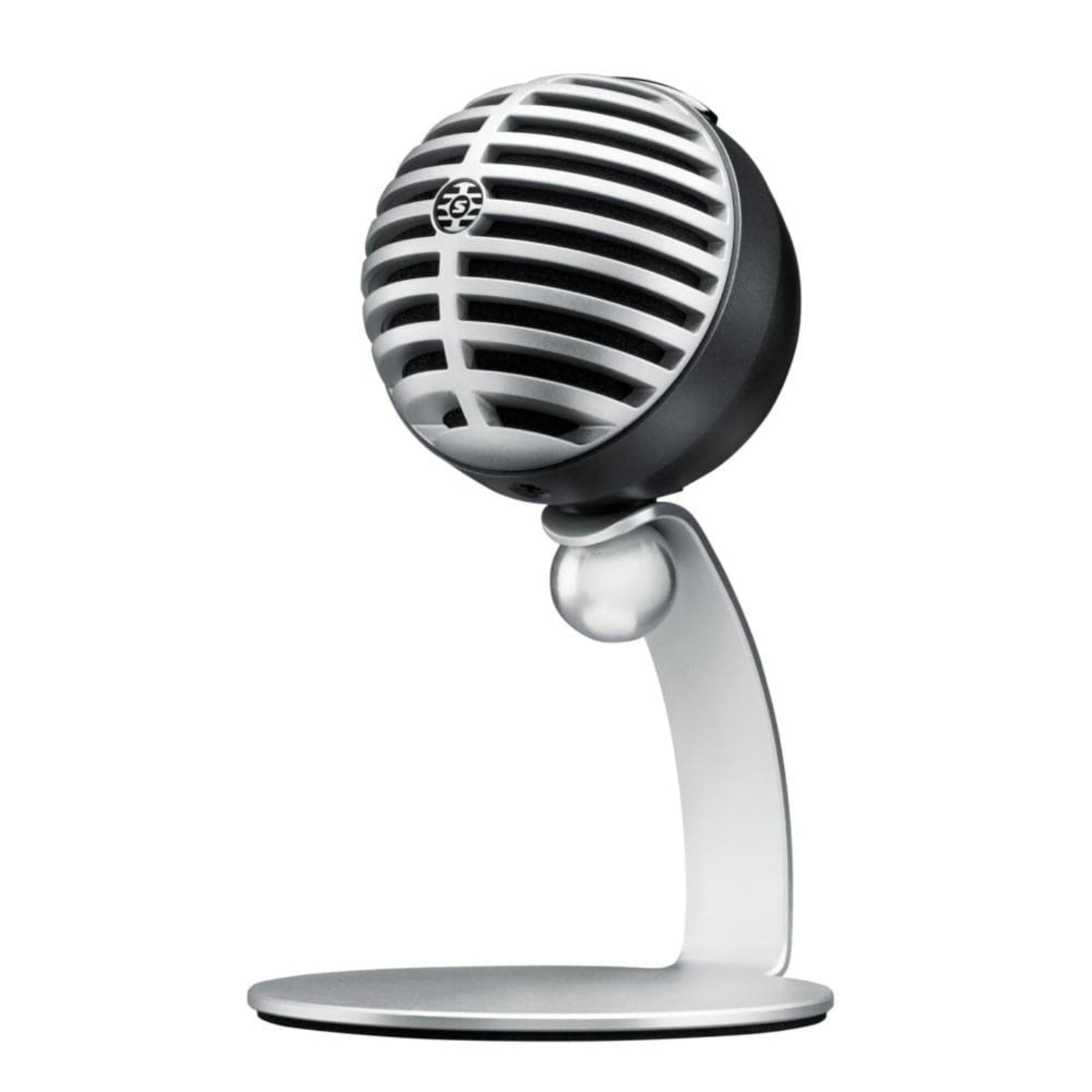Shure MV5-B-DIG-A Cardioid Digital Condenser Microphone- Black