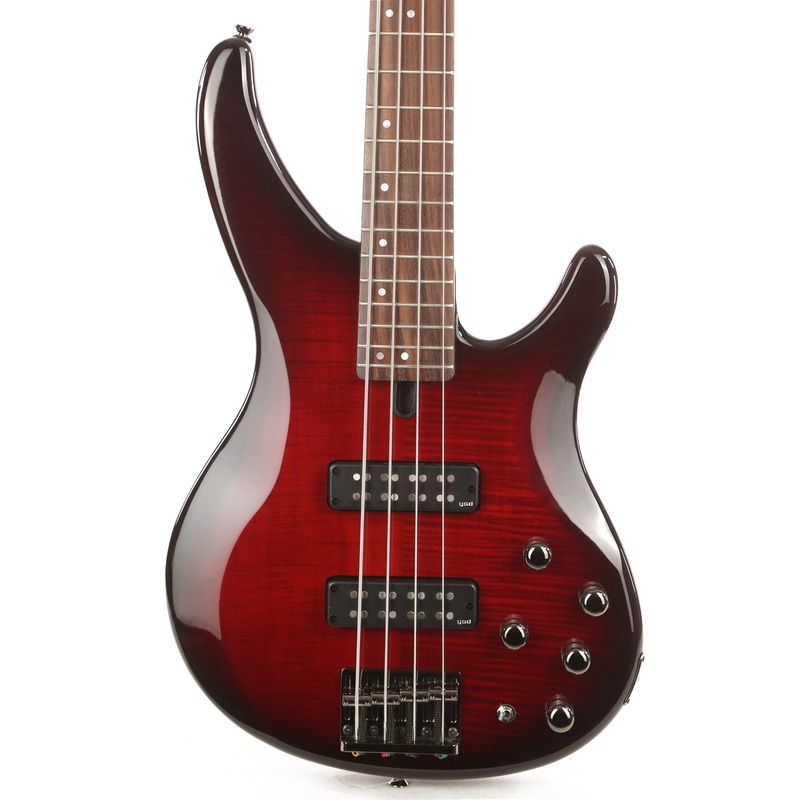 Yamaha TRBX604FM DARK RED BURST